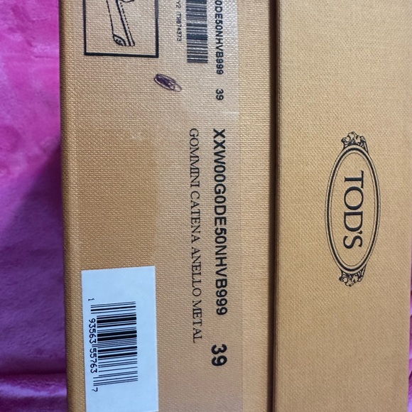 Authentic Italian made TOD’s  Gommini Catena Anello Metal loafer - Picture 5 of 12